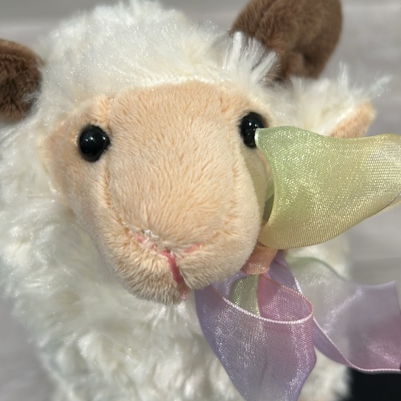Stuffed Ram Sheep with Bow - Picture 9 of 9